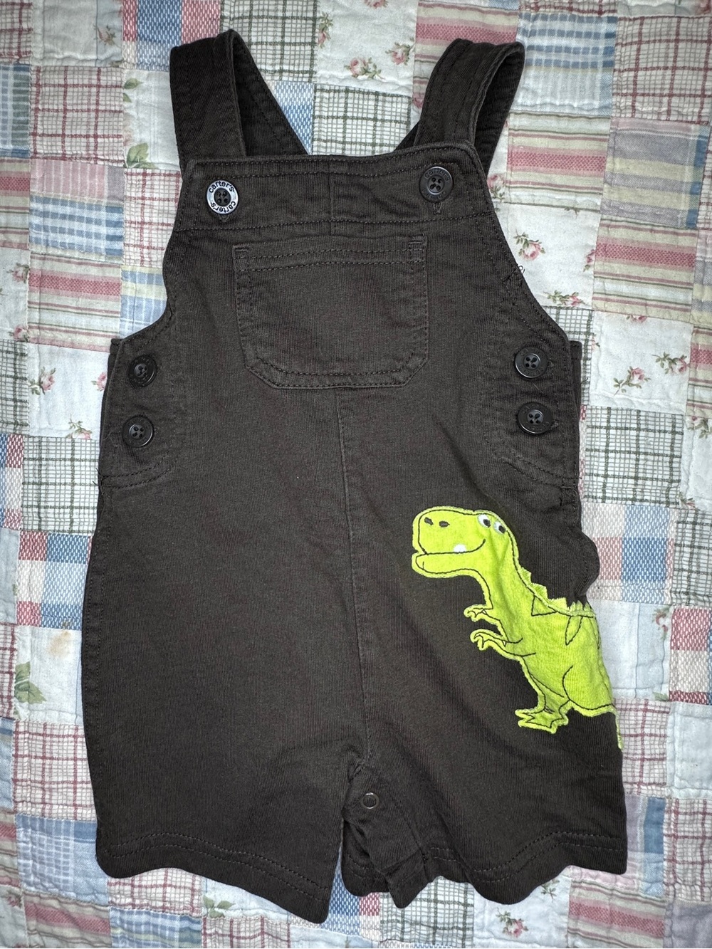 Carter's Dinosaur Overalls